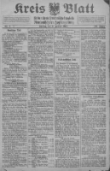 Kreis Blatt f&uuml;r den Kreis Neutomischeler zugleich Hopfenzeitung 1911.01.06 Jg.30 Nr2