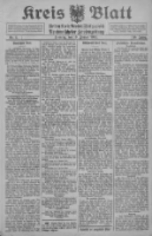 Kreis Blatt f&uuml;r den Kreis Neutomischeler zugleich Hopfenzeitung 1911.01.10 Jg.30 Nr3