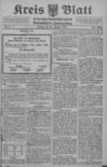 Kreis Blatt für den Kreis Neutomischeler zugleich Hopfenzeitung 1911.01.20 Jg.30 Nr6