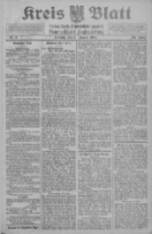 Kreis Blatt f&uuml;r den Kreis Neutomischeler zugleich Hopfenzeitung 1911.01.31 Jg.30 Nr9