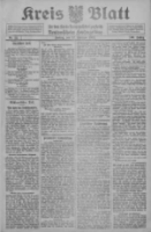Kreis Blatt f&uuml;r den Kreis Neutomischeler zugleich Hopfenzeitung 1911.02.17 Jg.30 Nr14