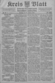 Kreis Blatt für den Kreis Neutomischeler zugleich Hopfenzeitung 1911.02.28 Jg.30 Nr17
