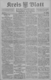 Kreis Blatt f&uuml;r den Kreis Neutomischeler zugleich Hopfenzeitung 1911.03.14 Jg.30 Nr21