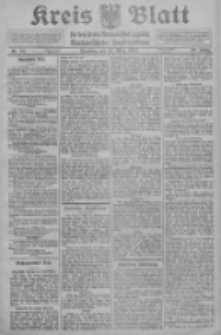 Kreis Blatt f&uuml;r den Kreis Neutomischeler zugleich Hopfenzeitung 1911.03.21 Jg.30 Nr23