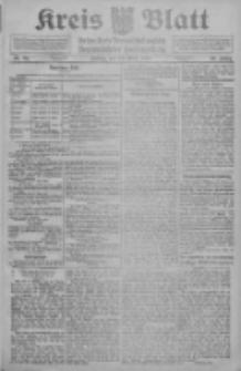 Kreis Blatt f&uuml;r den Kreis Neutomischeler zugleich Hopfenzeitung 1911.03.24 Jg.30 Nr24