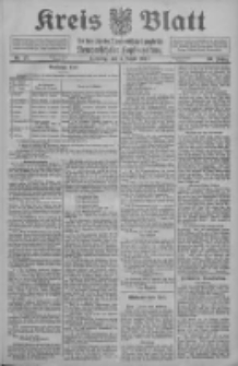 Kreis Blatt f&uuml;r den Kreis Neutomischeler zugleich Hopfenzeitung 1911.04.04 Jg.30 Nr27