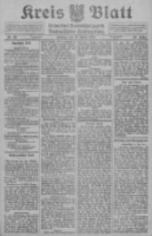 Kreis Blatt f&uuml;r den Kreis Neutomischeler zugleich Hopfenzeitung 1911.04.21 Jg.30 Nr32