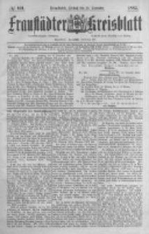 Fraust&auml;dter Kreisblatt. 1885.12.18 Nr101