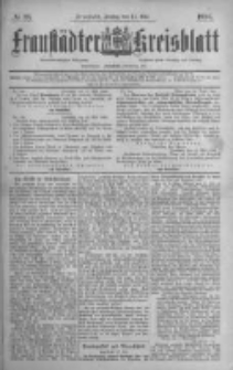 Fraust&auml;dter Kreisblatt. 1886.05.14 Nr38
