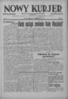 Nowy Kurjer: dziennik poświęcony sprawom politycznym i społecznym 1937.01.08 R.48 Nr5