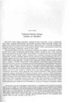 Testament Henryka Probusa. Autentyk czy falsyfikat?