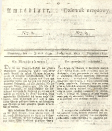 Amtsblatt der Königlichen Preussischen Regierung zu Bromberg. 1839.01.11 No.2