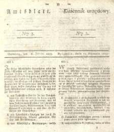Amtsblatt der Königlichen Preussischen Regierung zu Bromberg. 1839.01.18 No.3