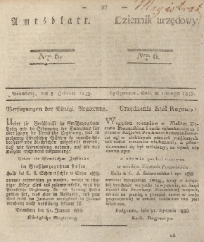 Amtsblatt der Königlichen Preussischen Regierung zu Bromberg. 1839.02.08 No.6
