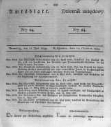 Amtsblatt der Königlichen Preussischen Regierung zu Bromberg. 1839.06.14 No.24