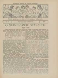 Gazetka dla Dzieci: pismo poświęcone również dorastającej młodzieży: bezpłatny dodatek do "Gazety Polskiej" 1926.01.21 Nr3
