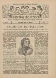 Gazetka dla Dzieci: pismo poświęcone również dorastającej młodzieży: bezpłatny dodatek do "Gazety Polskiej" 1927.03.24 Nr12