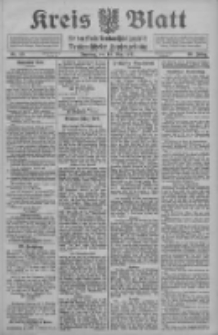Kreis Blatt f&uuml;r den Kreis Neutomischeler zugleich Hopfenzeitung 1911.05.16 Jg.30 Nr39