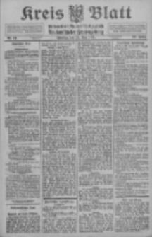 Kreis Blatt f&uuml;r den Kreis Neutomischeler zugleich Hopfenzeitung 1911.05.23 Jg.30 Nr41