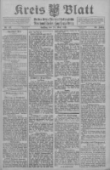 Kreis Blatt f&uuml;r den Kreis Neutomischeler zugleich Hopfenzeitung 1911.05.26 Jg.30 Nr42