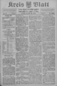 Kreis Blatt f&uuml;r den Kreis Neutomischeler zugleich Hopfenzeitung 1911.05.30 Jg.30 Nr43