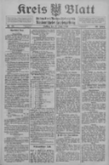 Kreis Blatt f&uuml;r den Kreis Neutomischeler zugleich Hopfenzeitung 1911.06.02 Jg.30 Nr44