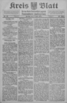 Kreis Blatt für den Kreis Neutomischeler zugleich Hopfenzeitung 1911.06.09 Jg.30 Nr46
