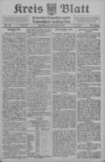 Kreis Blatt f&uuml;r den Kreis Neutomischeler zugleich Hopfenzeitung 1911.06.13 Jg.30 Nr47