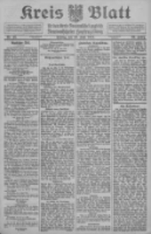 Kreis Blatt f&uuml;r den Kreis Neutomischeler zugleich Hopfenzeitung 1911.06.16 Jg.30 Nr48