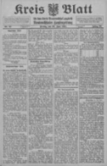 Kreis Blatt f&uuml;r den Kreis Neutomischeler zugleich Hopfenzeitung 1911.06.30 Jg.30 Nr52