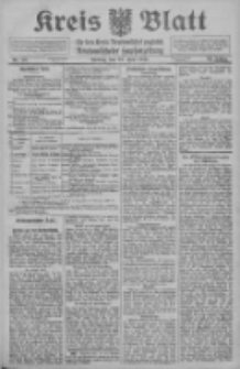 Kreis Blatt f&uuml;r den Kreis Neutomischeler zugleich Hopfenzeitung 1911.07.21 Jg.30 Nr58