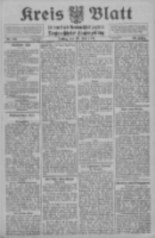 Kreis Blatt f&uuml;r den Kreis Neutomischeler zugleich Hopfenzeitung 1911.07.28 Jg.30 Nr60