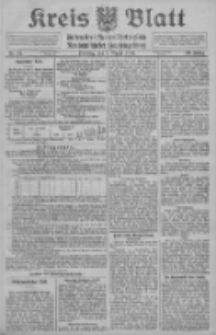 Kreis Blatt f&uuml;r den Kreis Neutomischeler zugleich Hopfenzeitung 1911.08.01 Jg.30 Nr61