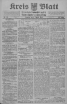 Kreis Blatt f&uuml;r den Kreis Neutomischeler zugleich Hopfenzeitung 1911.10.03 Jg.30 Nr79