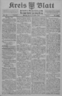 Kreis Blatt f&uuml;r den Kreis Neutomischeler zugleich Hopfenzeitung 1911.10.13 Jg.30 Nr82