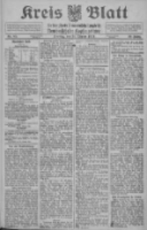 Kreis Blatt f&uuml;r den Kreis Neutomischeler zugleich Hopfenzeitung 1911.10.24 Jg.30 Nr85