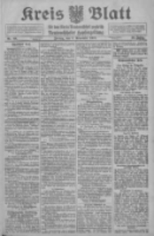 Kreis Blatt f&uuml;r den Kreis Neutomischeler zugleich Hopfenzeitung 1911.11.03 Jg.30 Nr88