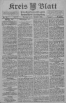 Kreis Blatt für den Kreis Neutomischeler zugleich Hopfenzeitung 1911.11.14 Jg.30 Nr91