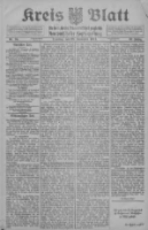 Kreis Blatt f&uuml;r den Kreis Neutomischeler zugleich Hopfenzeitung 1911.11.28 Jg.30 Nr95