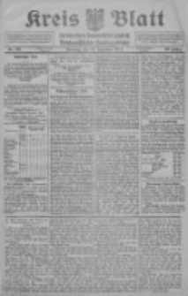 Kreis Blatt f&uuml;r den Kreis Neutomischeler zugleich Hopfenzeitung 1911.12.12 Jg.30 Nr99