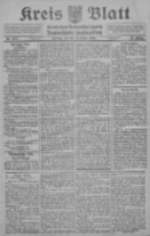 Kreis Blatt f&uuml;r den Kreis Neutomischeler zugleich Hopfenzeitung 1911.12.22 Jg.30 Nr102