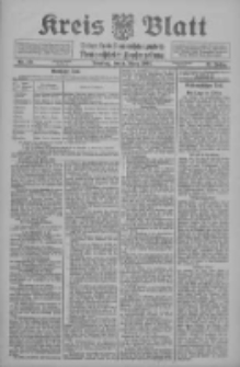 Kreis Blatt f&uuml;r den Kreis Neutomischeler zugleich Hopfenzeitung 1912.03.05 Jg.31 Nr19