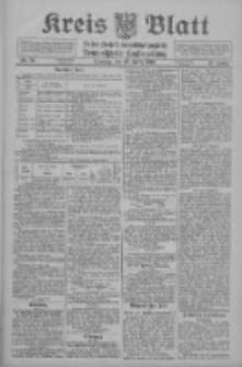 Kreis Blatt f&uuml;r den Kreis Neutomischeler zugleich Hopfenzeitung 1912.03.12 Jg.31 Nr21