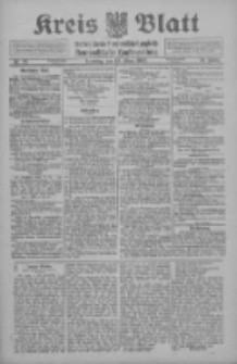 Kreis Blatt f&uuml;r den Kreis Neutomischeler zugleich Hopfenzeitung 1912.03.19 Jg.31 Nr23