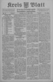 Kreis Blatt f&uuml;r den Kreis Neutomischeler zugleich Hopfenzeitung 1912.04.02 Jg.31 Nr27