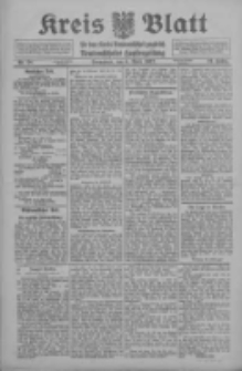 Kreis Blatt f&uuml;r den Kreis Neutomischeler zugleich Hopfenzeitung 1912.04.06 Jg.31 Nr28