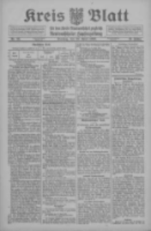 Kreis Blatt f&uuml;r den Kreis Neutomischeler zugleich Hopfenzeitung 1912.04.30 Jg.31 Nr35