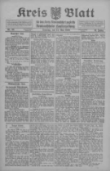 Kreis Blatt für den Kreis Neutomischeler zugleich Hopfenzeitung 1912.05.14 Jg.31 Nr39