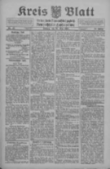 Kreis Blatt f&uuml;r den Kreis Neutomischeler zugleich Hopfenzeitung 1912.05.24 Jg.31 Nr42
