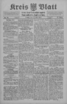 Kreis Blatt f&uuml;r den Kreis Neutomischeler zugleich Hopfenzeitung 1912.06.21 Jg.31 Nr50